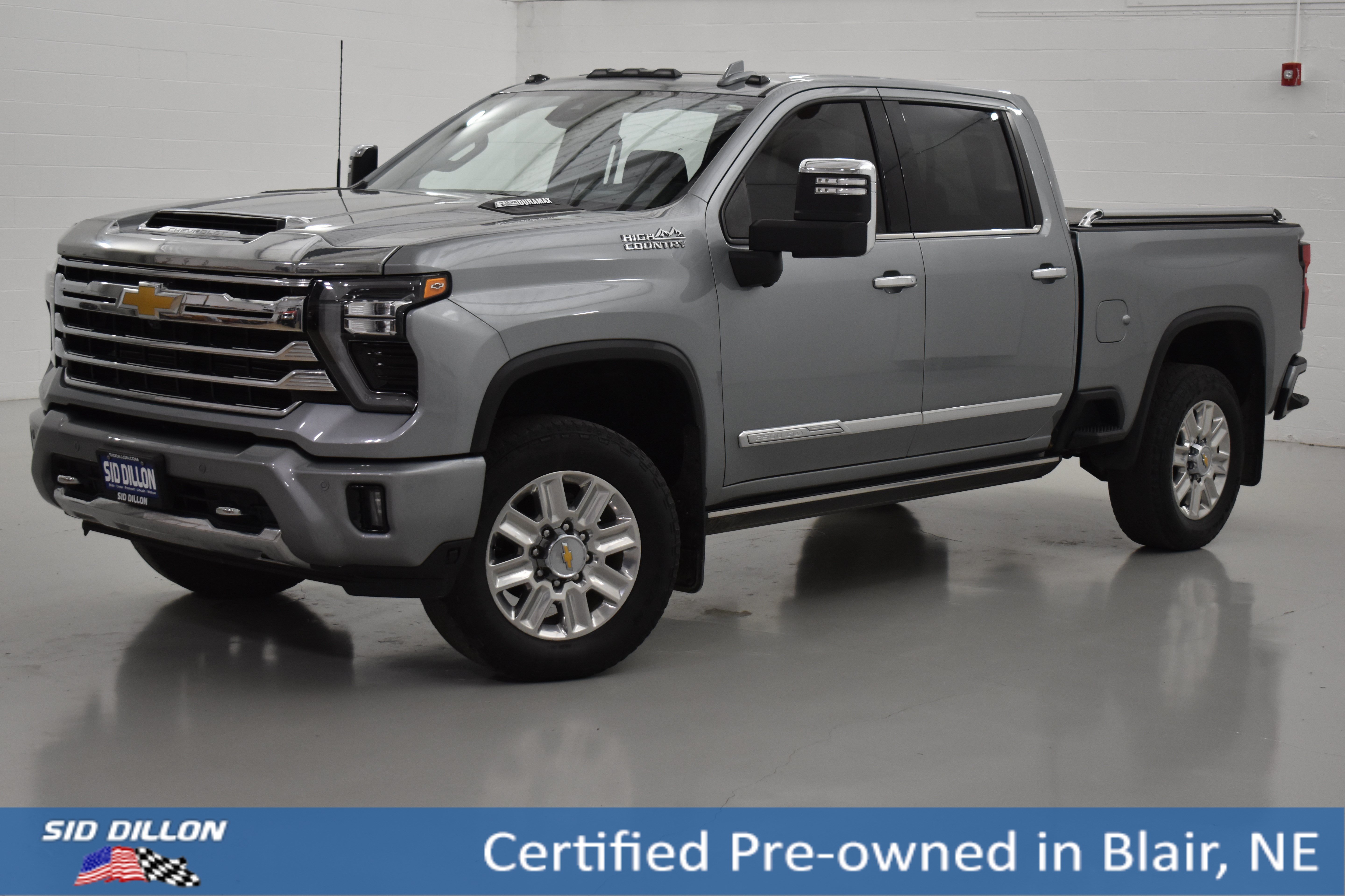 Certified Used 2024 Sterling Gray Metallic Chevrolet High Country image 1