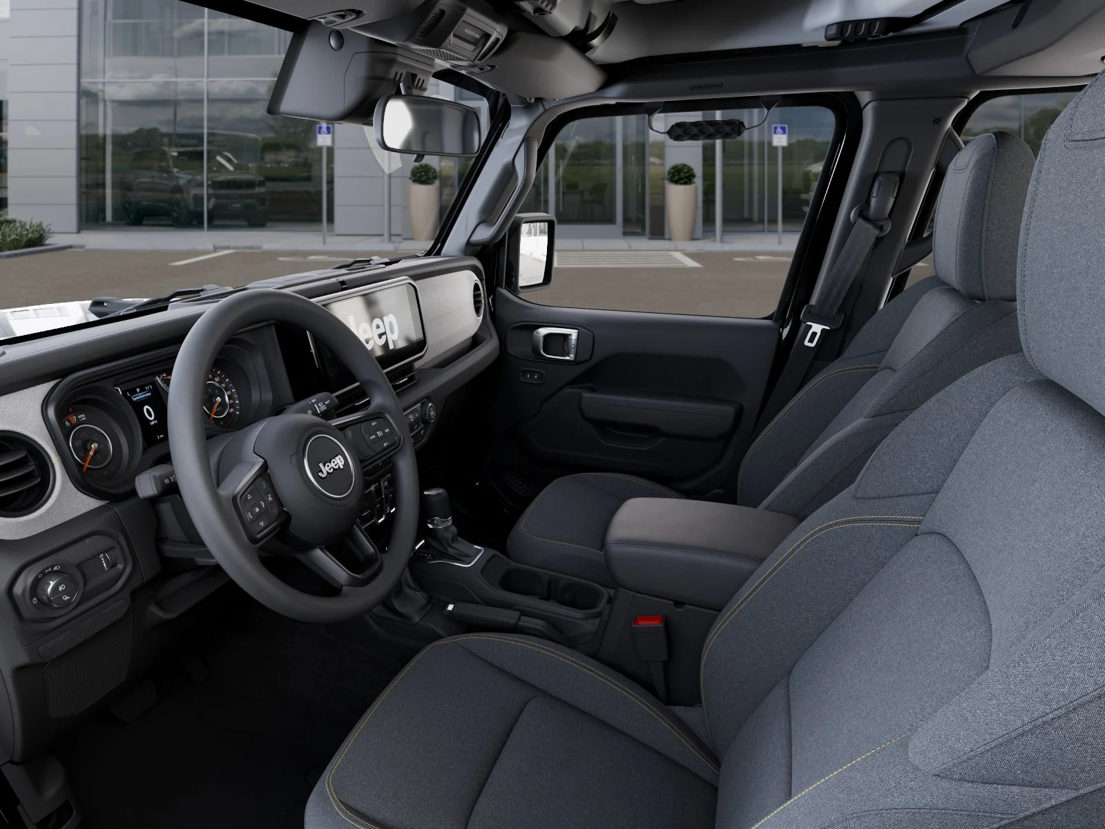 New 2026 Black Clear-Coat Exterior Paint Jeep Sport image 50