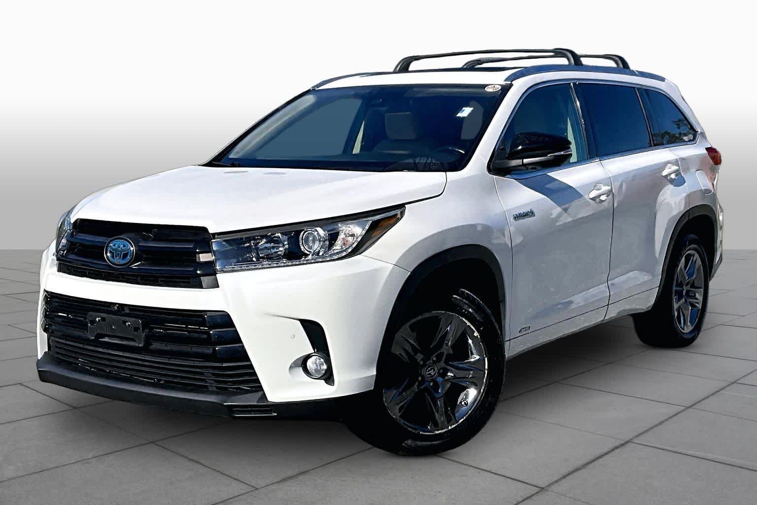 Used 2017 Blizzard Pearl Toyota Hybrid Limited Platinum image 2