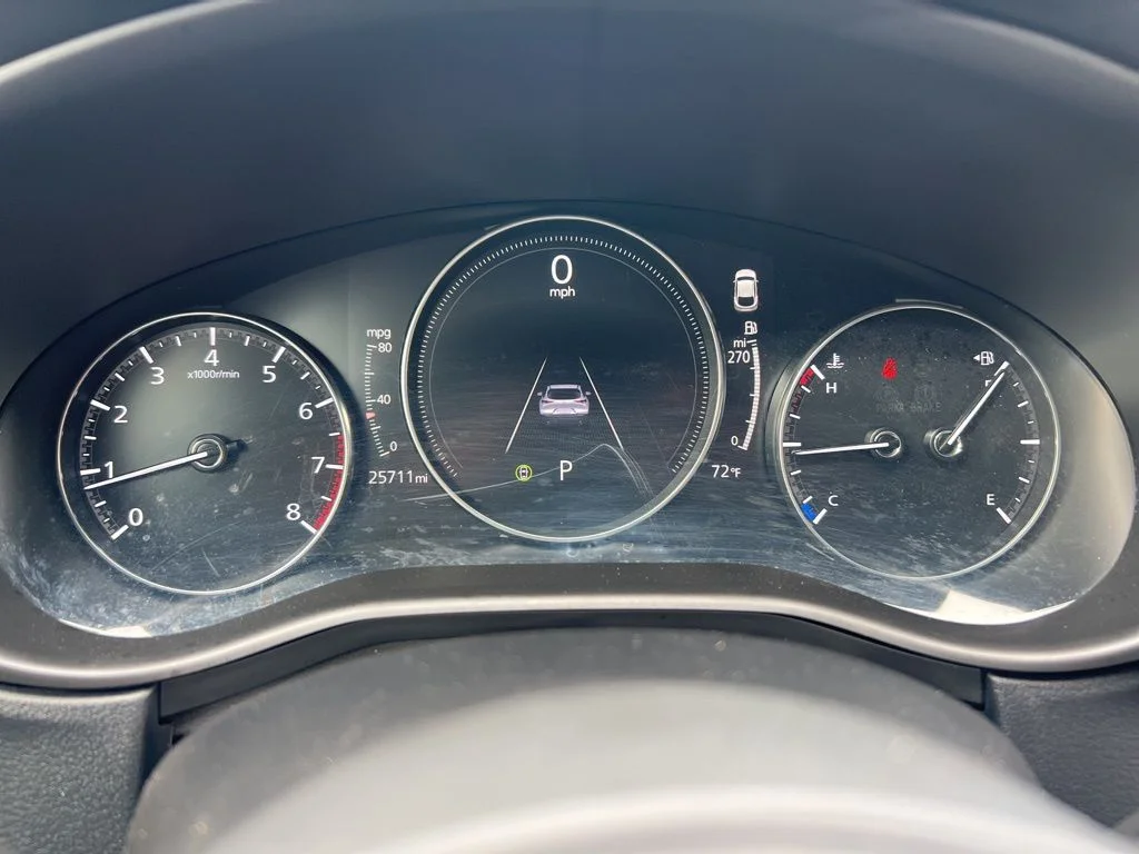 Used 2025 Gray Metallic Mazda 2.5 S Carbon Edition image 16