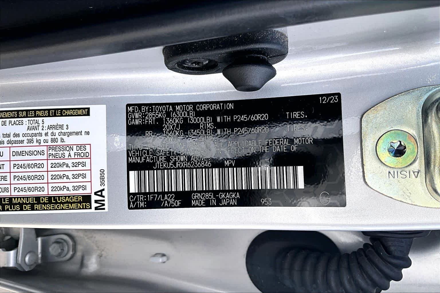 Used 2024 Classic Silver Metallic Toyota Limited image 35