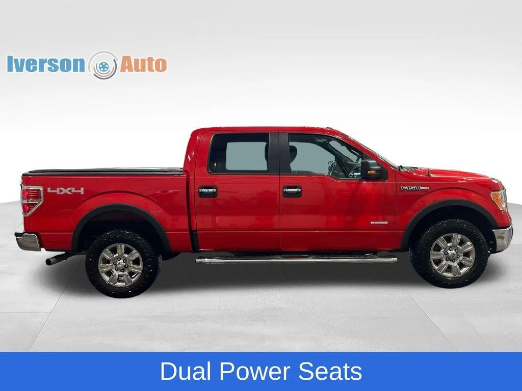 Used 2012 Race Red FORD 4WD SUPERCREW 145