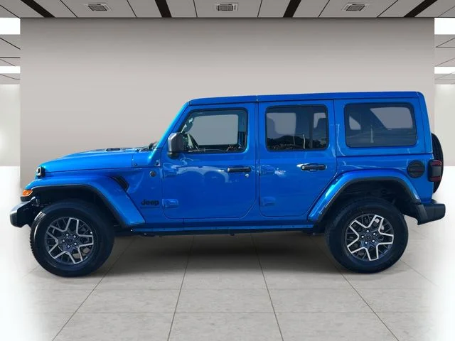 Used 2025 Blue Jeep Sahara image 7