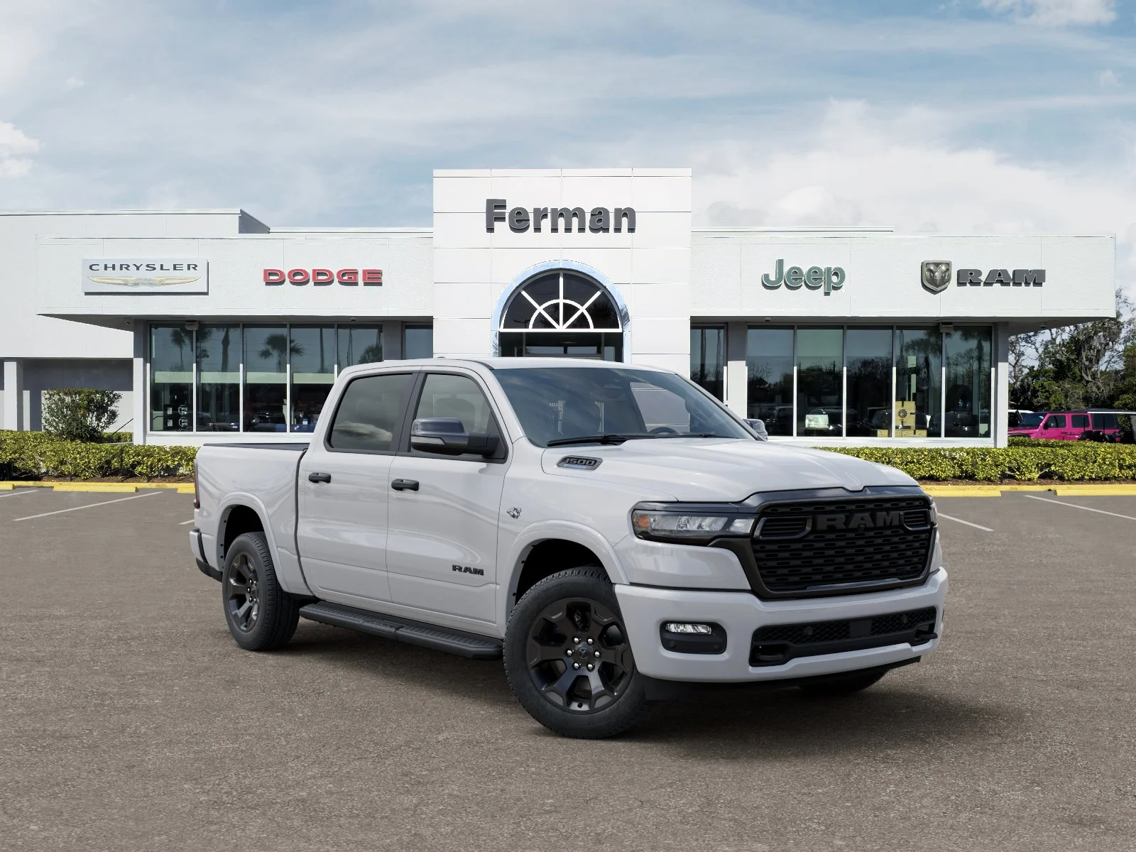 New 2026 Bright White Clear-Coat Exterior Paint RAM Big Horn/Lone Star image 30