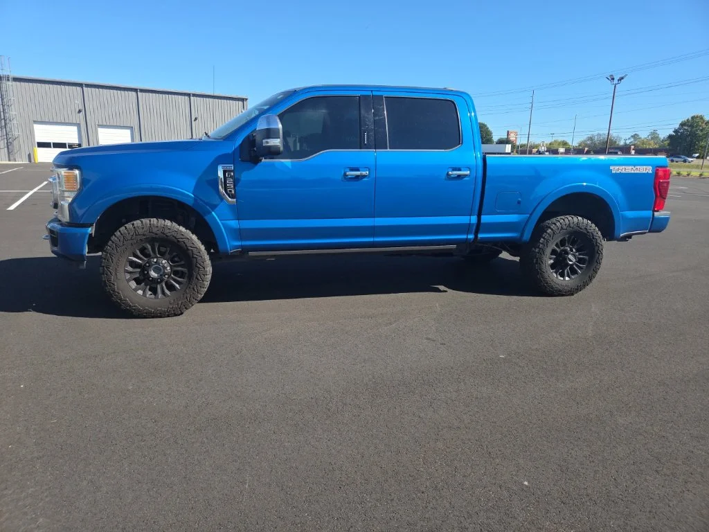 Used 2020 Blue Ford Platinum image 14