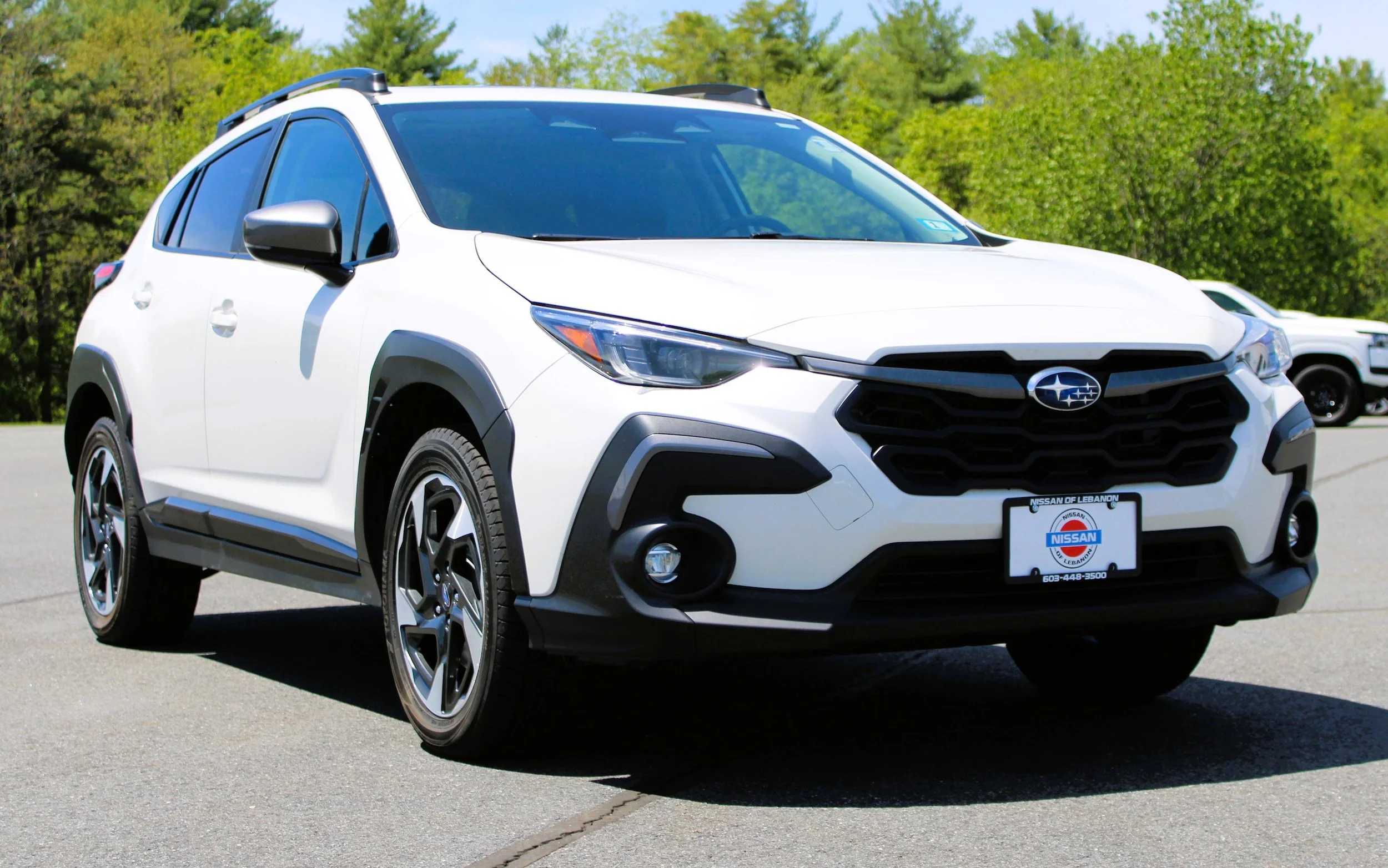 Used 2024 Crystal White Pearl Subaru Limited image 2