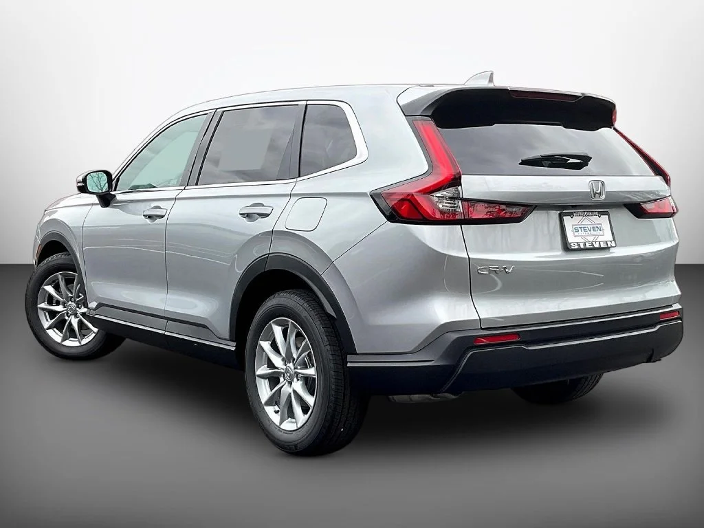 New 2027 Solar Silver Metallic Honda EX AWD image 4