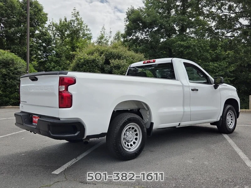 Used 2023 Summit White CHEVROLET 2WD REG CAB 140" WORK TRUCK image 5