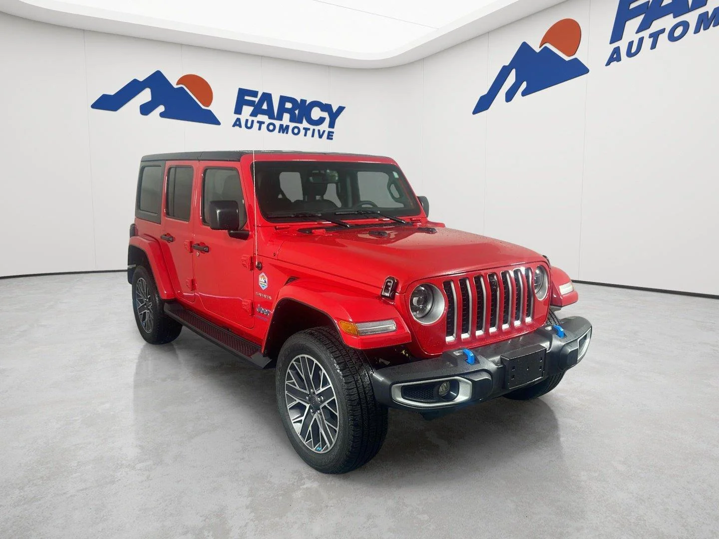 Used 2023 Firecracker Red Clearcoat Jeep Sahara image 4
