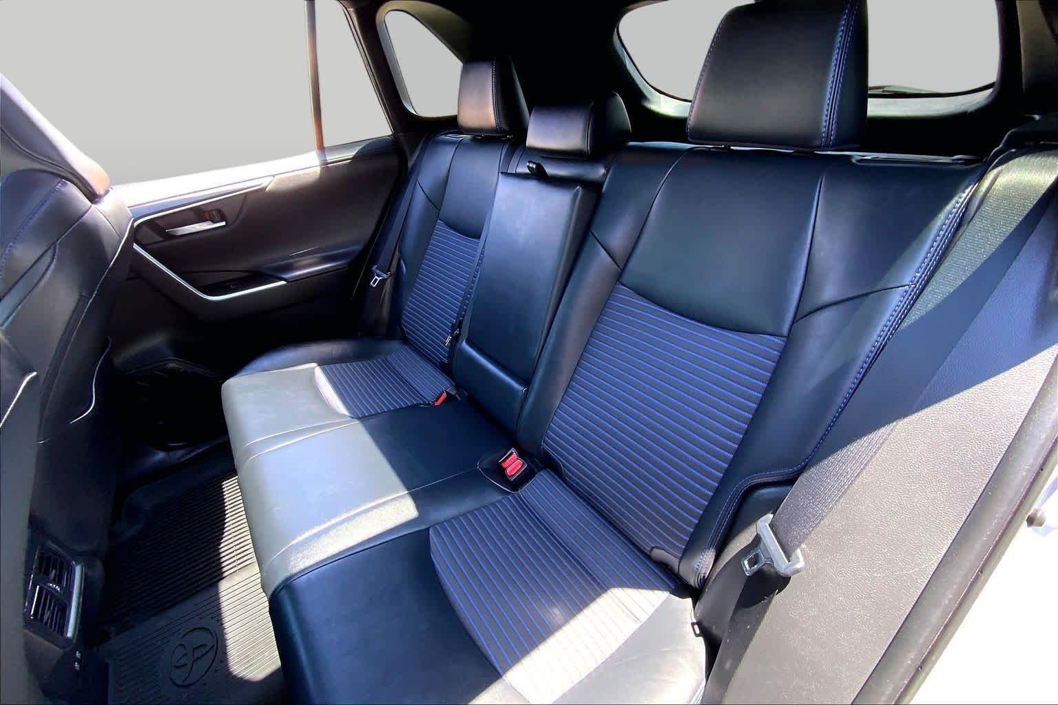 Used 2021 Silver Sky Metallic/Midnight Black Metallic Toyota Hybrid XSE image 21