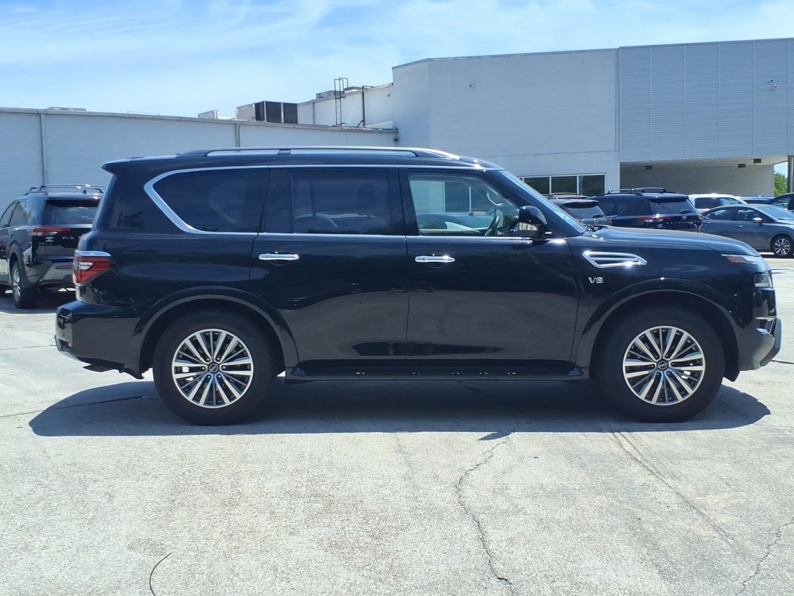Used 2021 Super Black Nissan SV image 6