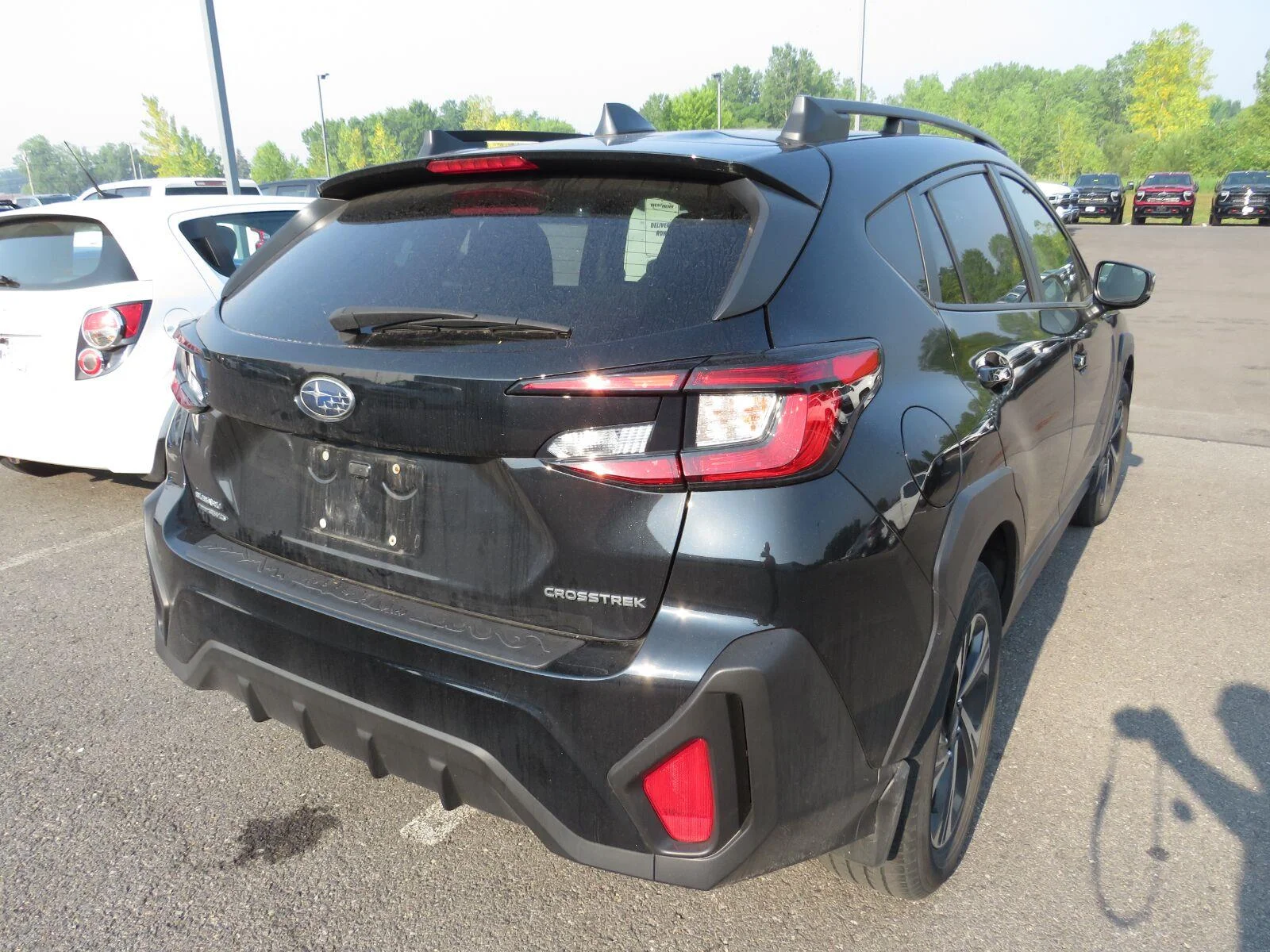 Used 2024 Crystal Black Silica Subaru Premium image 8