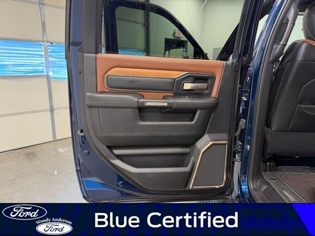 Certified Used 2021 Patriot Blue Pearlcoat Ram Longhorn image 27