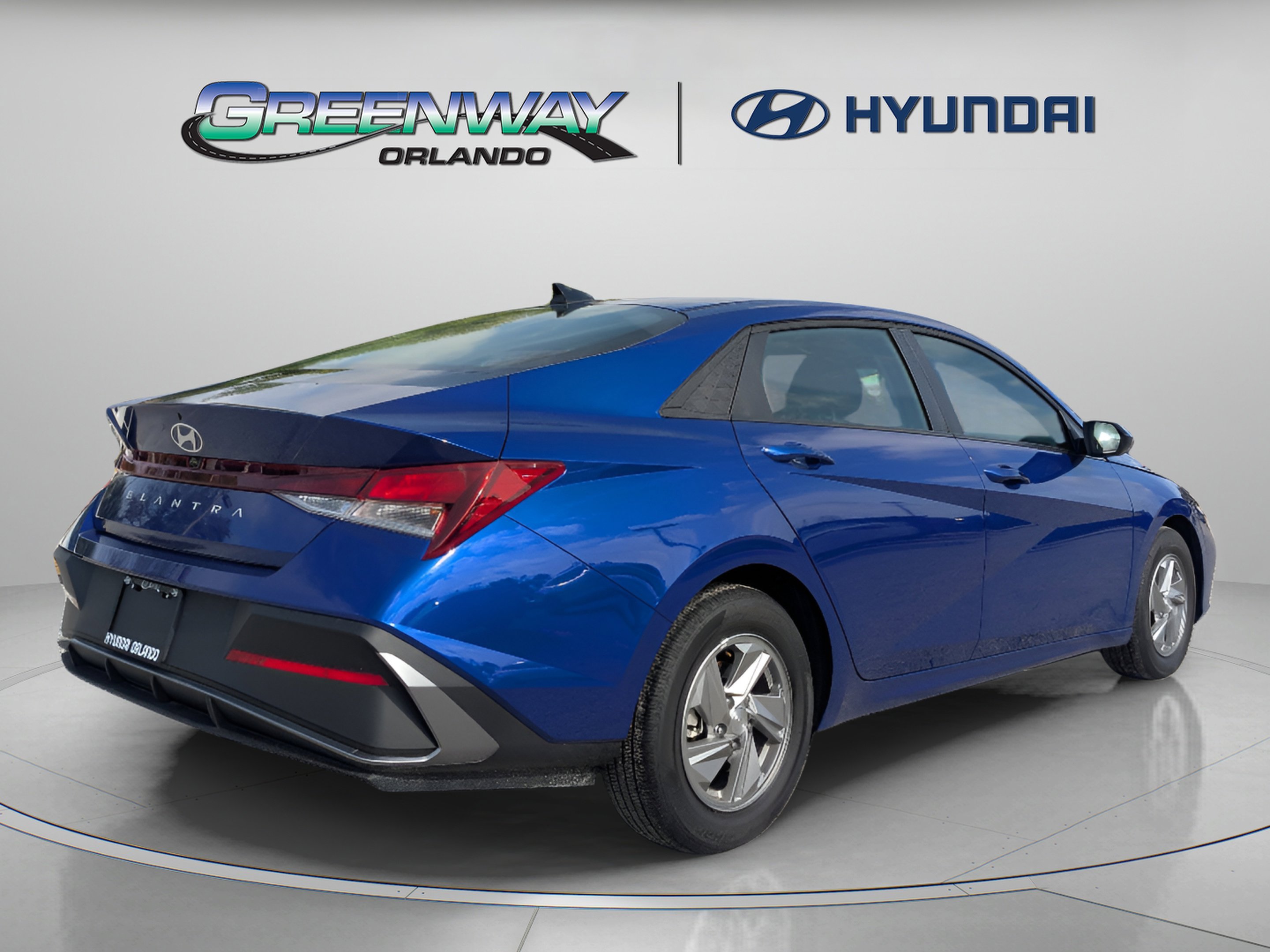 Certified Used 2025 Intense Blue Hyundai SE image 8