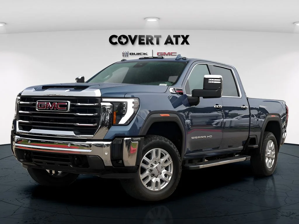 Used 2024 Blue GMC SLT image 2