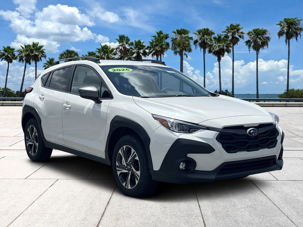 New 2026 CRYSTAL WHITE PEARL Subaru Premium image 3