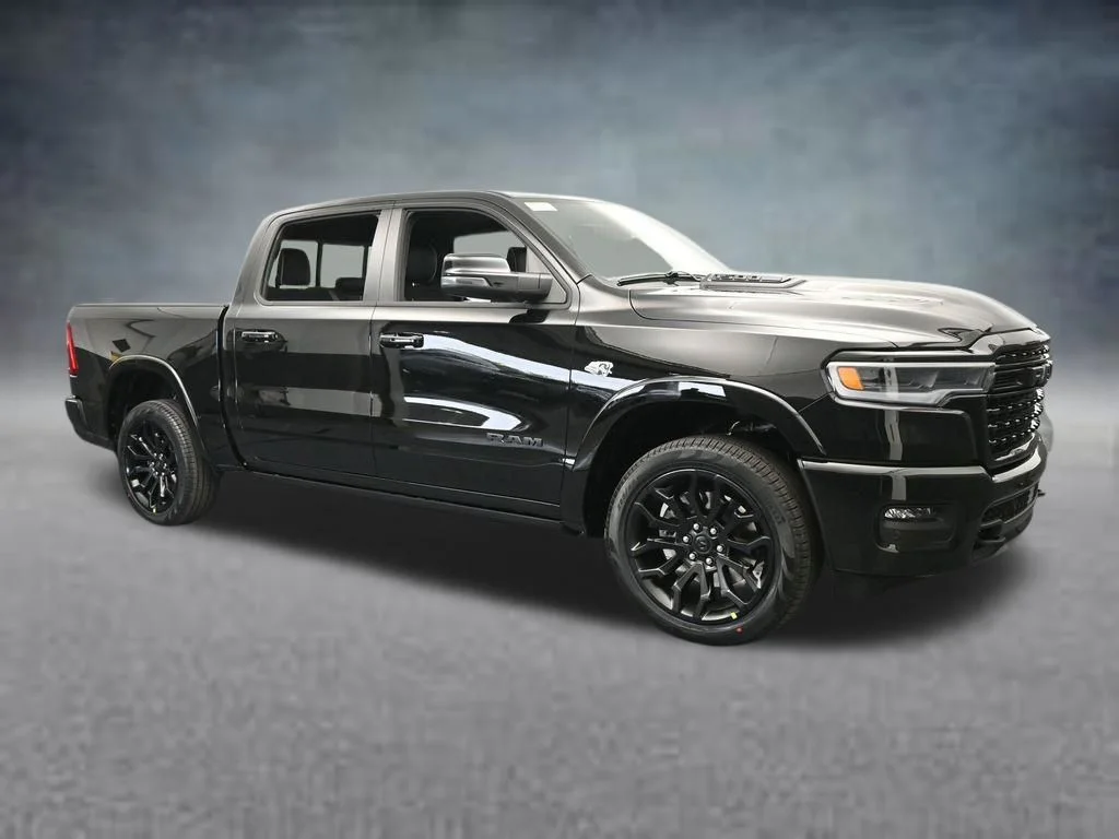 New 2026 Diamond Black Crystal Pearlcoat RAM Limited image 9