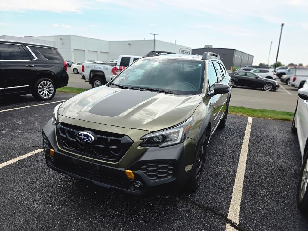 Used 2024 Autumn Green Metallic Subaru Wilderness image 2