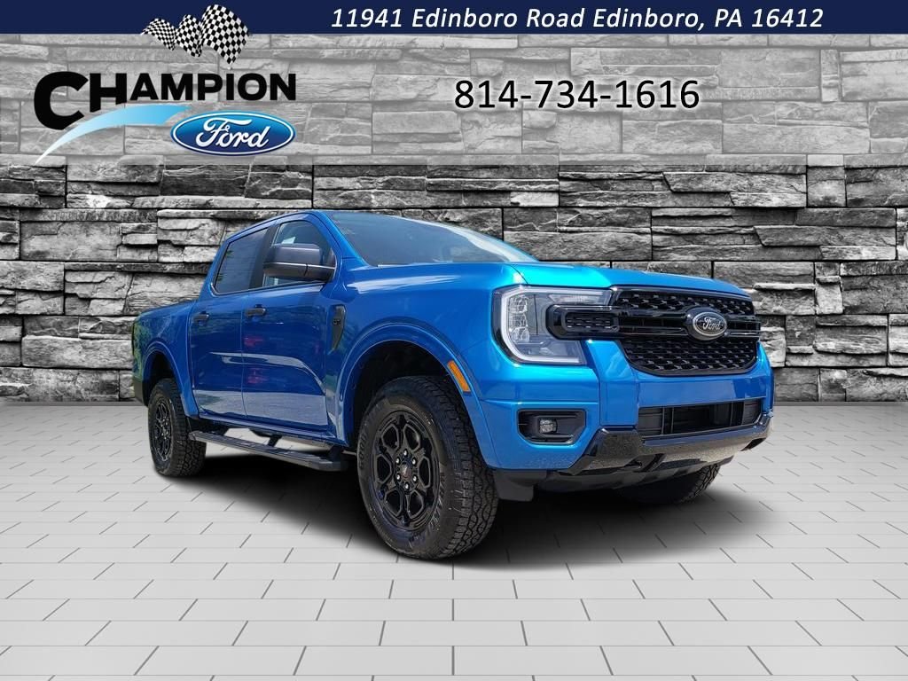 New 2026 Velocity Blue Metallic Ford XLT image 1