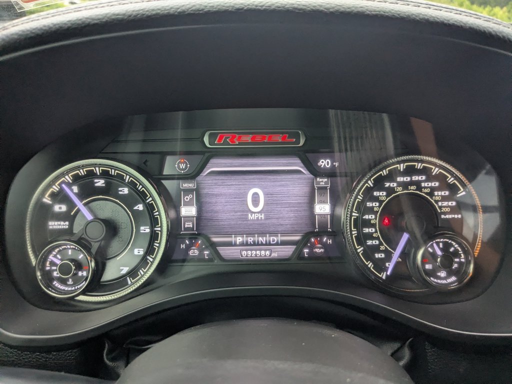 Used 2022 Granite Crystal Metallic Clearcoat Ram Rebel image 15