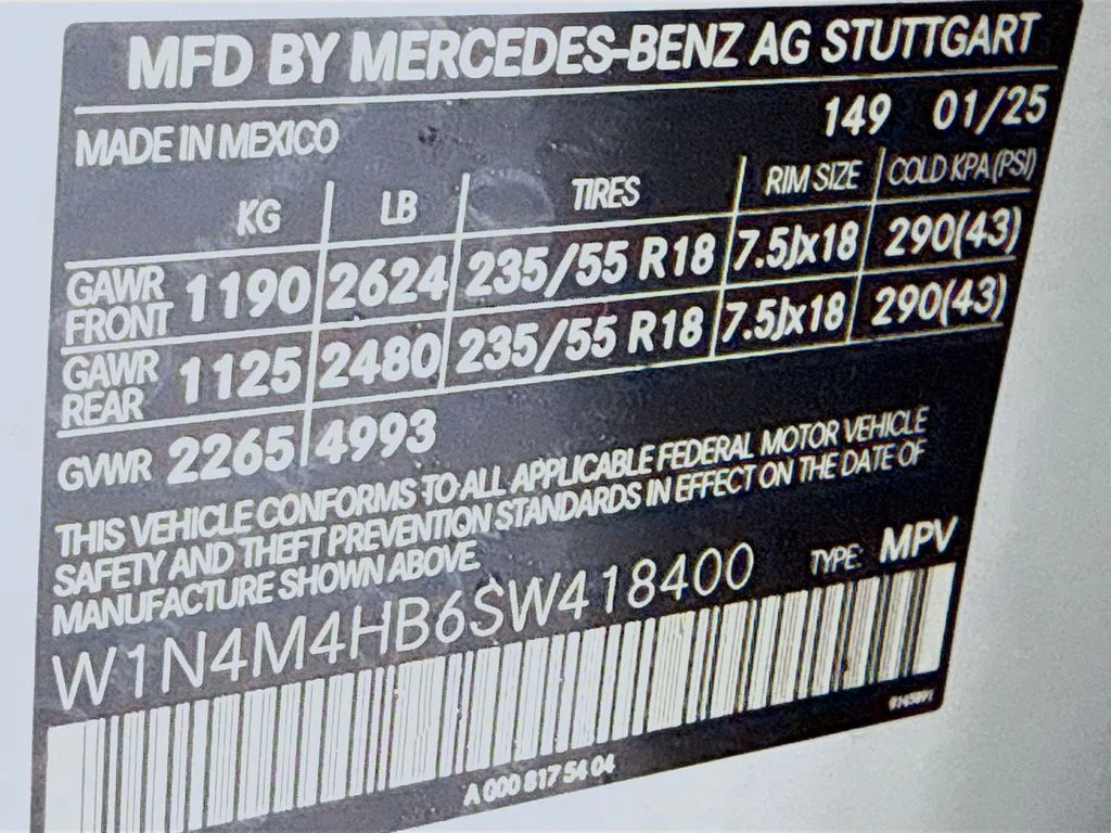 2025 Mercedes-Benz GLB Base - Photo 32