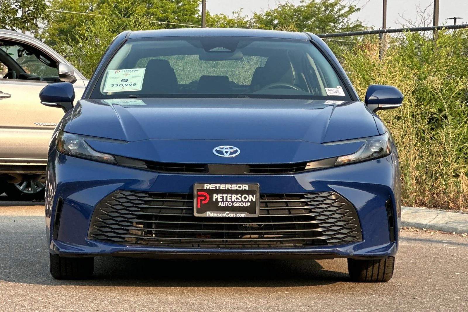 Used 2025 Blue Toyota LE image 8