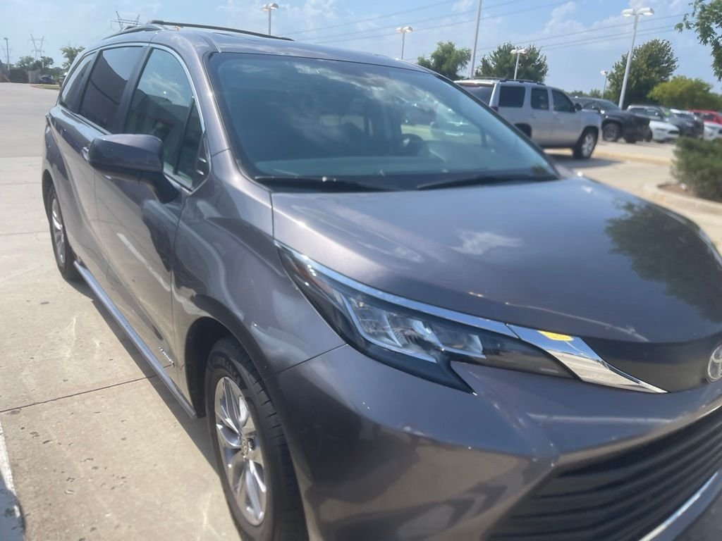 Used 2021 Gray Toyota XLE image 2
