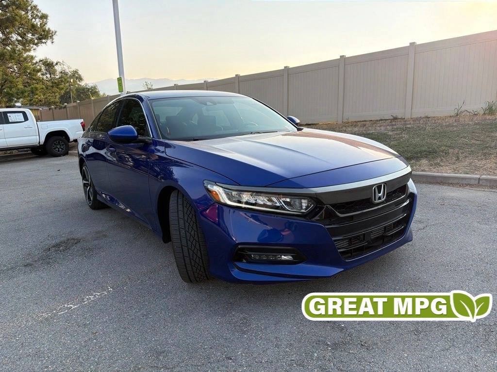 Used 2020 Blue Honda Sport image 1