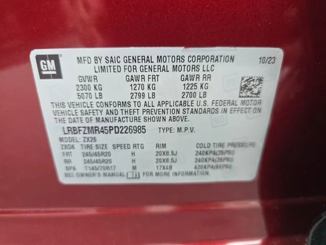 Used 2023 Cinnabar Metallic Buick Preferred image 29