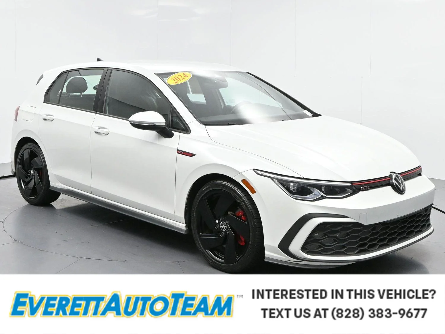 Opal White Pearl 2024 Volkswagen Golf GTI Hatchback Front-Wheel Drive Automatic