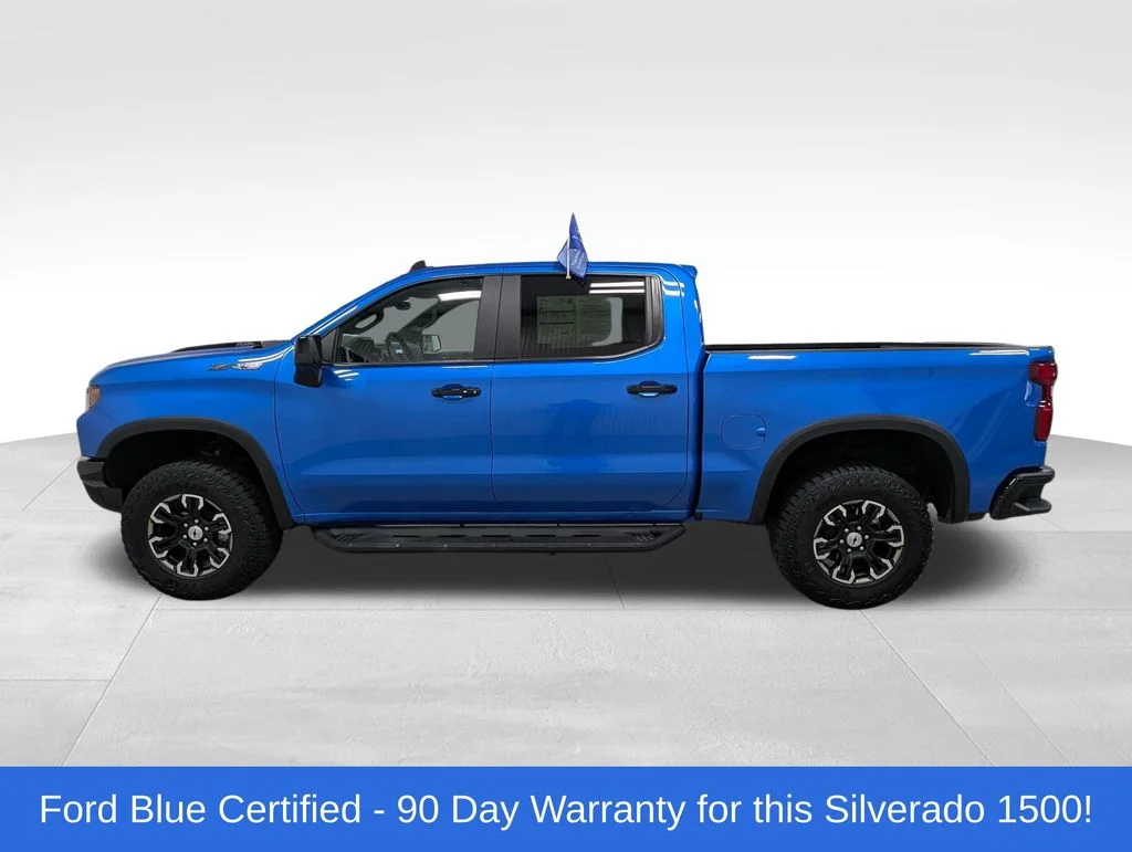 Certified Used 2025 Rip Tide Blue Chevrolet ZR2 image 1