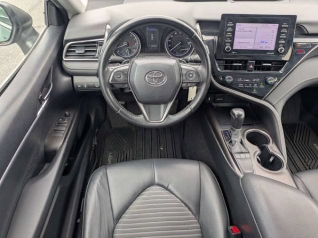 Used 2023 Midnight Black Metallic Toyota SE image 5