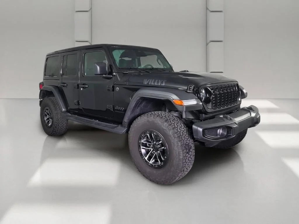 Used 2026 Black Clearcoat Jeep Willys image 2
