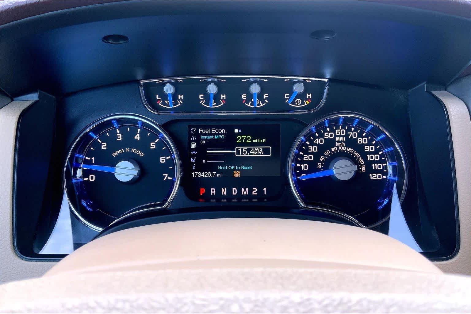 Used 2013 White Platinum Tri-Coat Metallic Ford King Ranch image 25