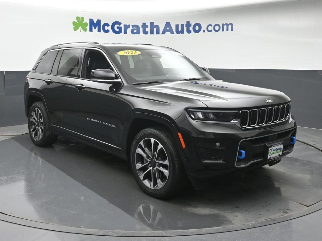 Used 2023 Jeep Grand Cherokee Overland 4xe with VIN 1C4RJYD64P8791677 for sale in Cedar Rapids, IA