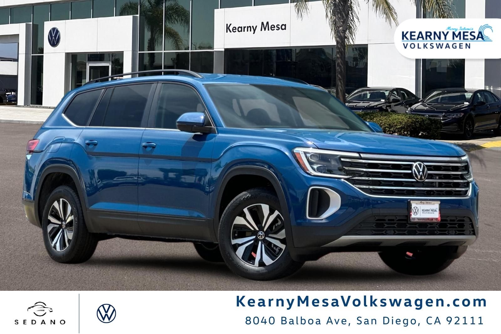 New 2026 Mountain Lake Blue Metallic Volkswagen 2.0T SE image 1