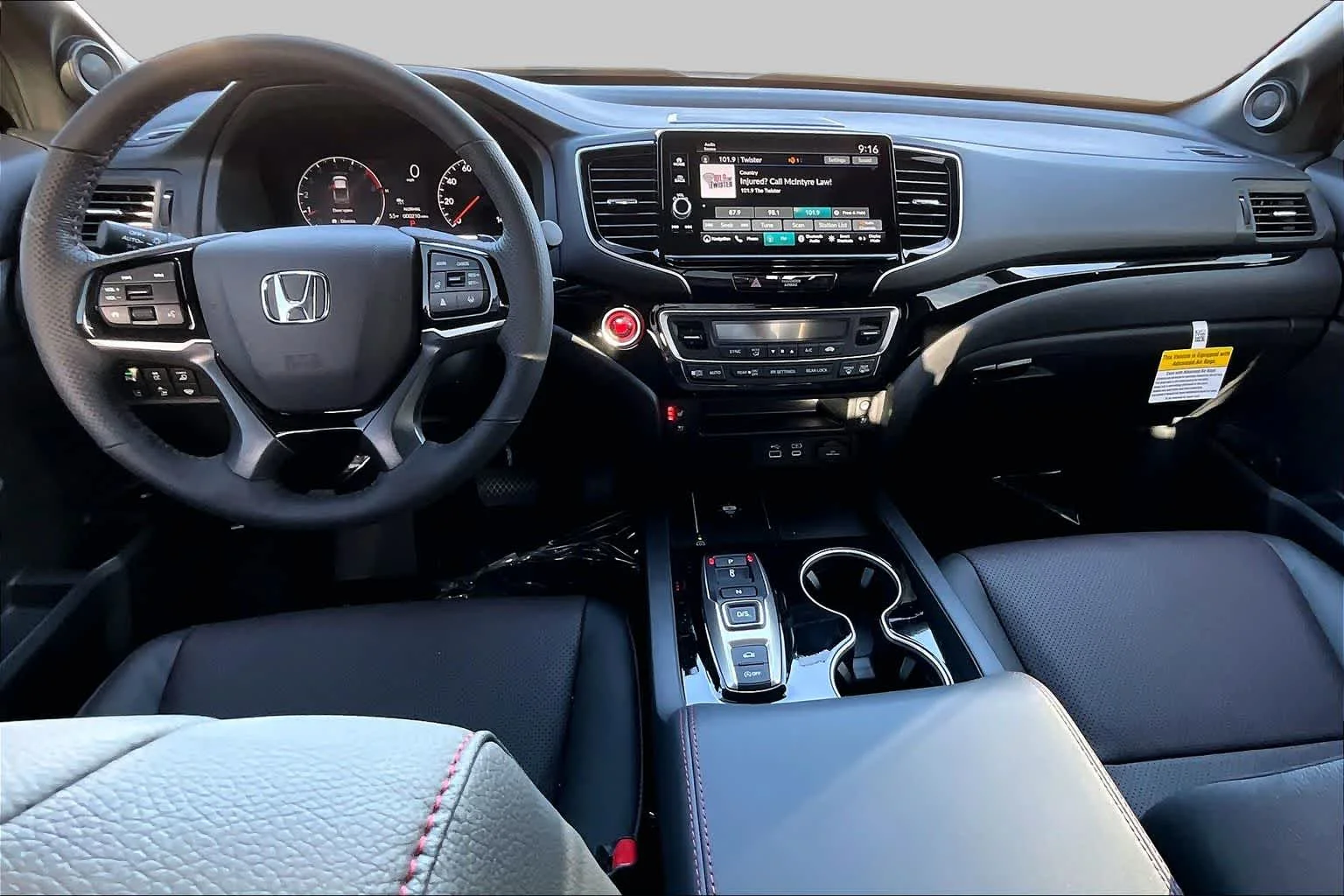 New 2026 Platinum White Pearl Honda Black Edition image 5