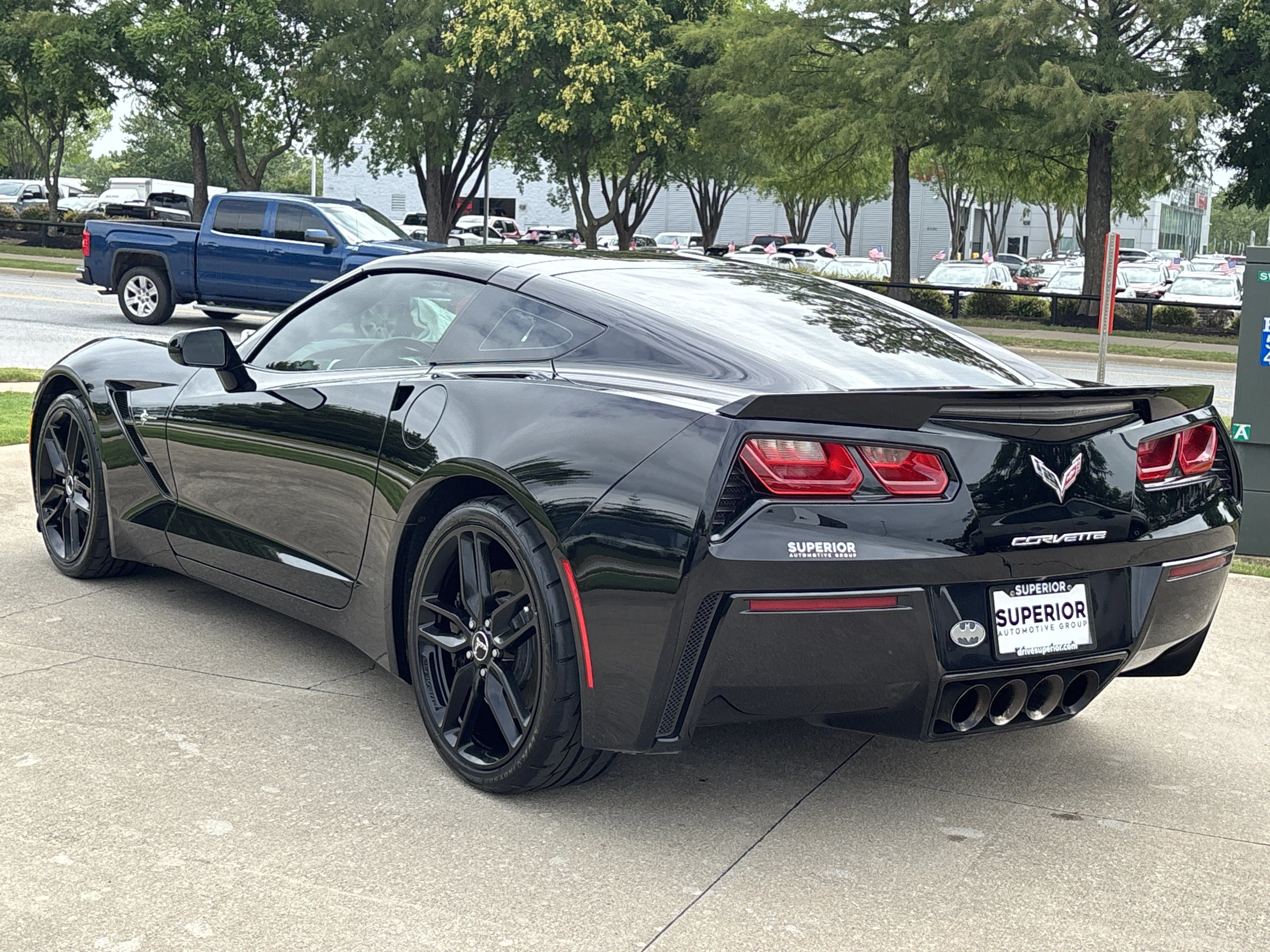 Used 2014 Black Chevrolet Z51 Coupe w/2LT image 8