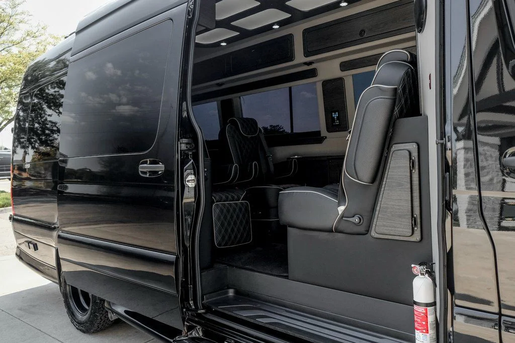 New 2026 Obsidian Black Metallic Midwest Automotive Designs D6 W/ Full Partition image 26