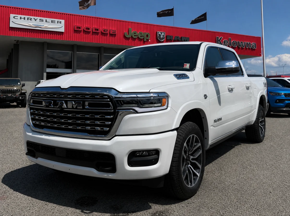 New 2026 White RAM Limited Longhorn image 1