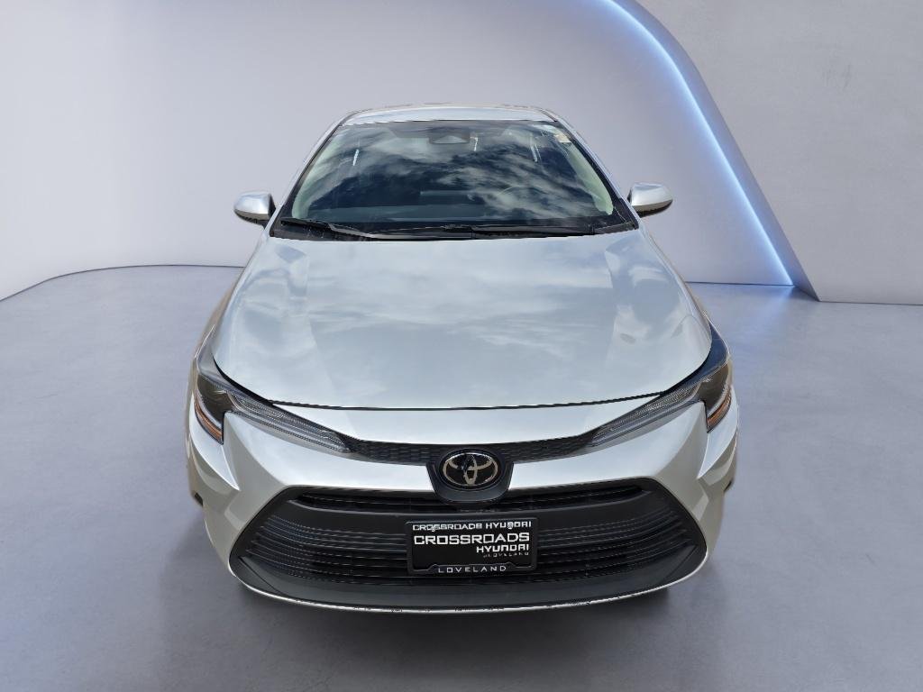 Used 2025 Classic Silver Metallic Toyota LE image 8