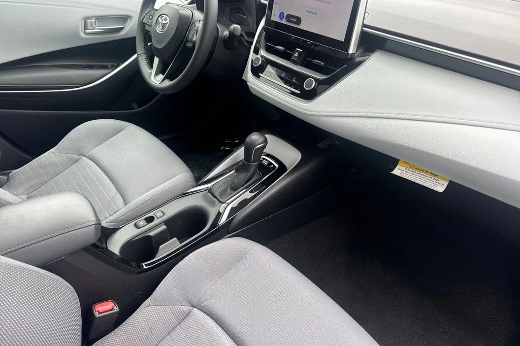 Certified Used 2025 Black Toyota SE image 15