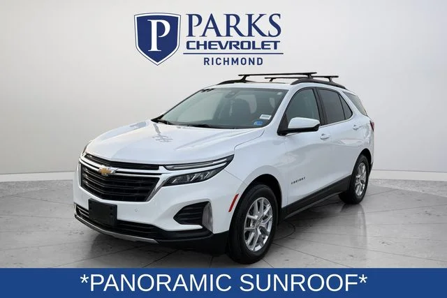 Certified Used 2022 White Chevrolet LT image 3