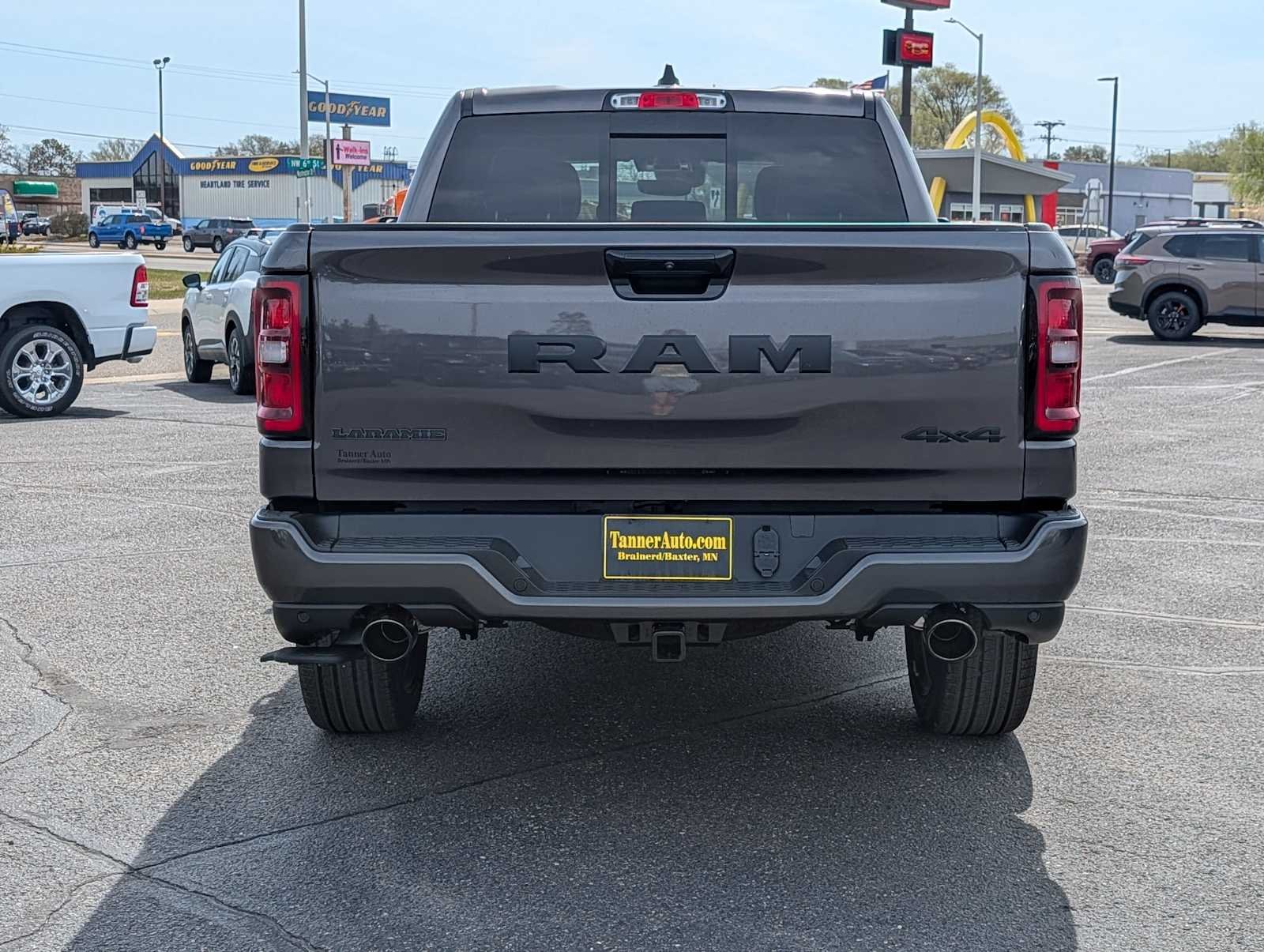 New 2026 Granite Crystal Metallic Clear-Coat Exterior Paint RAM Laramie image 6