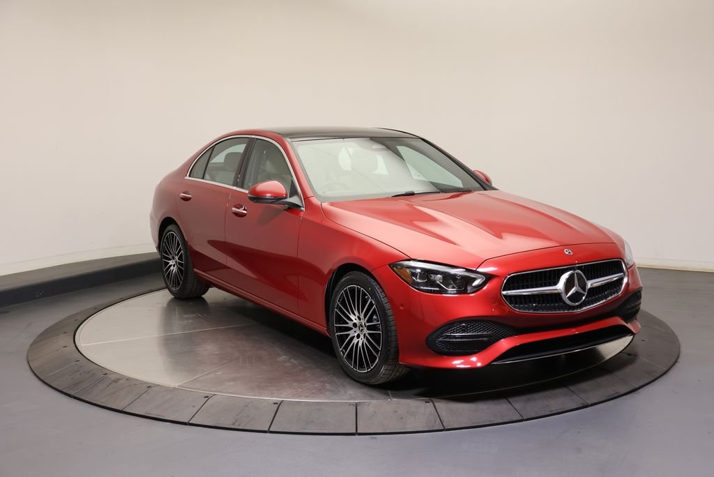 New 2026 MANUFAKTUR Patagonia Red Metallic Mercedes-Benz C 300 image 3