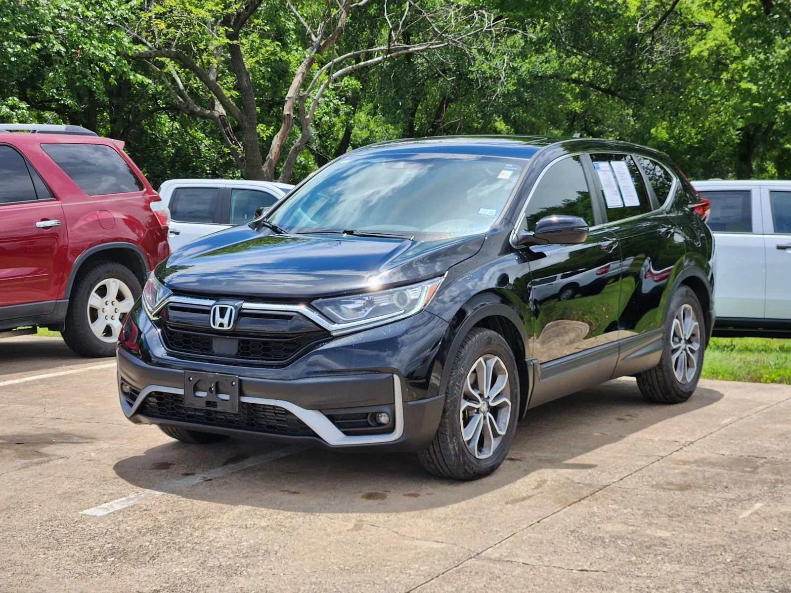 Used 2022 Black Honda EX image 3
