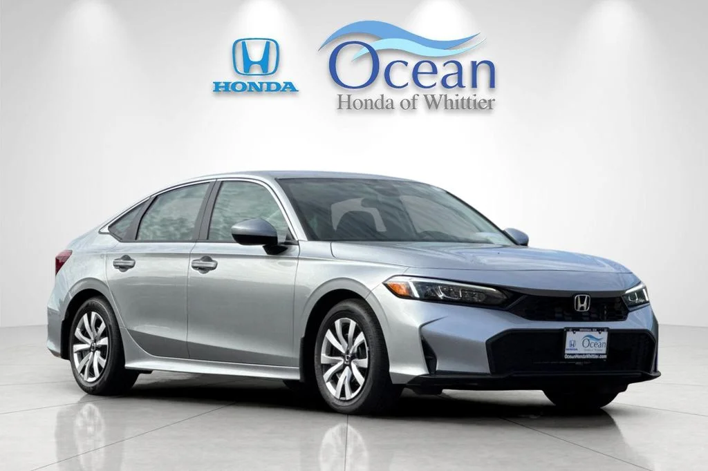 New 2026 Solar Silver Metallic Honda LX image 2