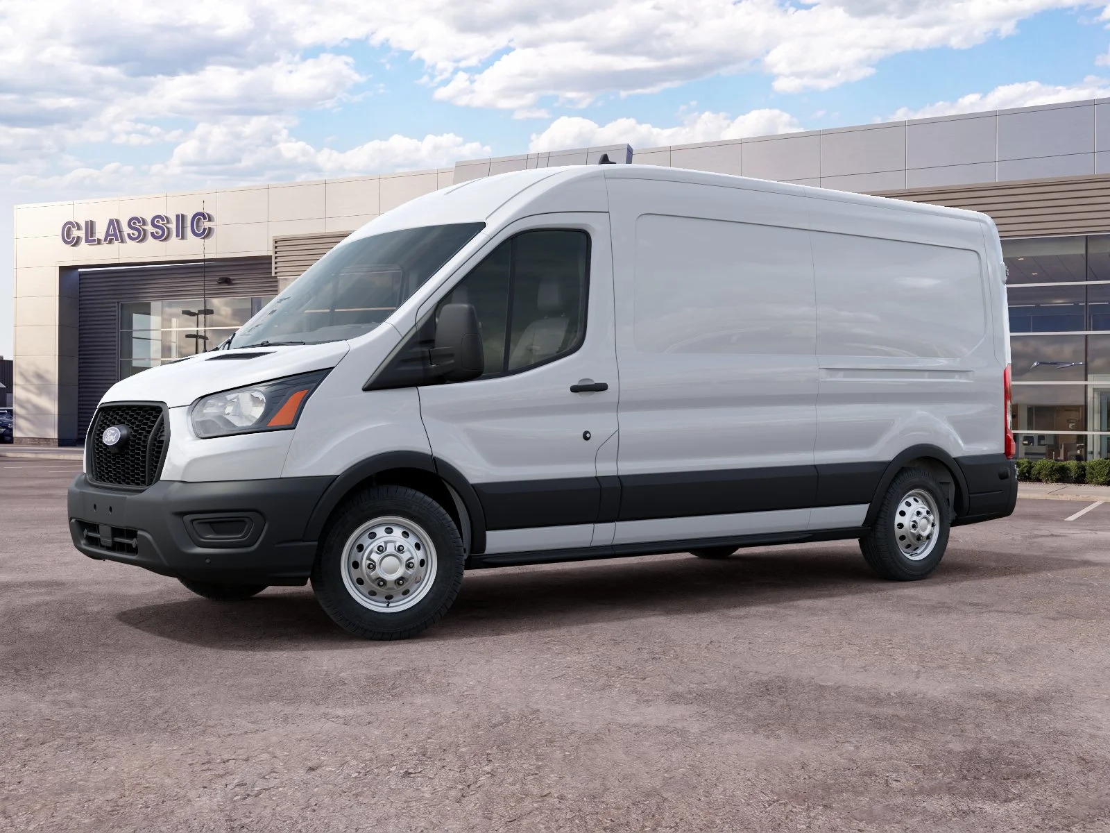 New 2027 Oxford White Ford Cargo Van image 13