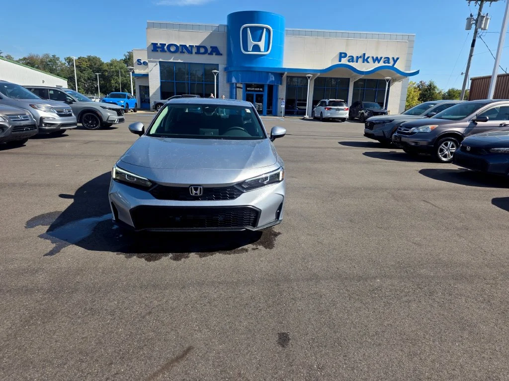 New 2026 Solar Silver Metallic Honda LX image 8