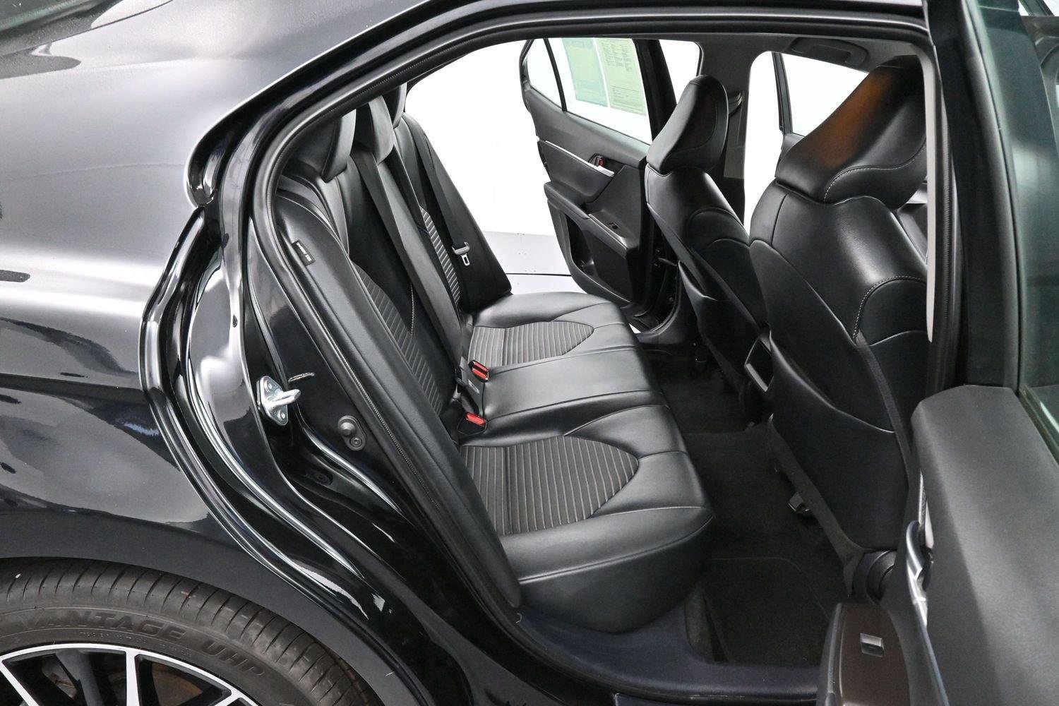 Used 2023 Midnight Black Metallic Toyota SE image 29